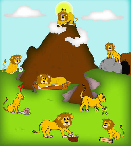 A hét oroszlán