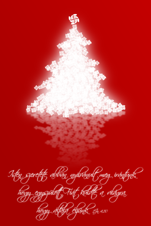 Isten szeretete abban nyilvánult meg irántunk, hogy egyszülött Fiát küldte a világra, hogy általa éljünk. 1Jn 4,10